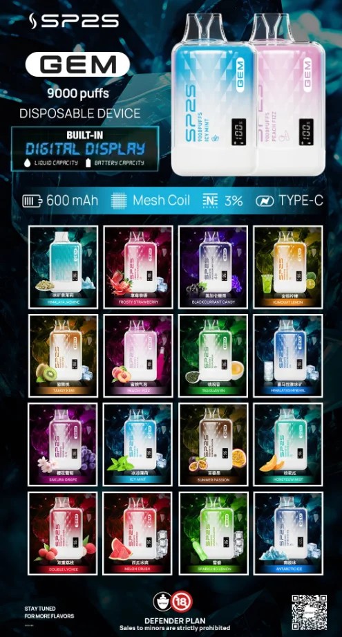 微信客服:sp2good666 SP2思博瑞拋棄式🪄9000口🔋獨家新品登場(任選10隻送一隻口味請備註)